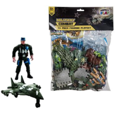 Military Combat Play-set 55 Piece